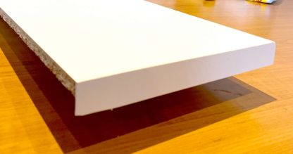 Vinduesplade, hvid laminat - Billede 2