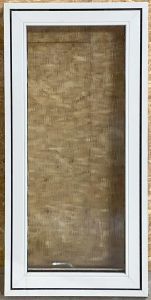 Tophængt badeværelsesvindue