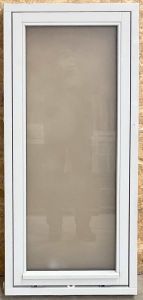 Tophængt badeværelsesvindue