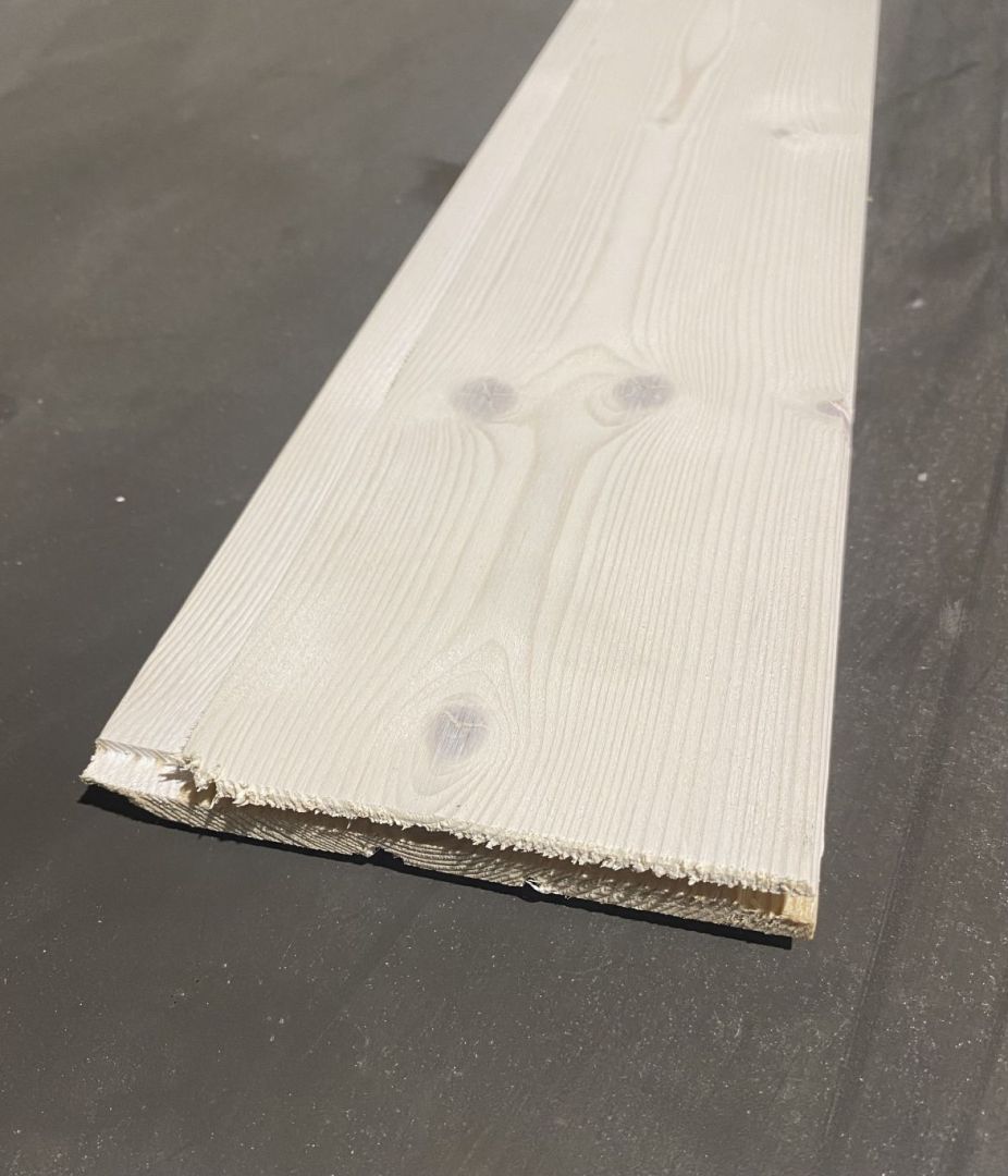 Profilbrædder Lud Siljan - Skrå kant. 15.- pr meter incl moms. 1,95 M2 pr. bundt. Pris pr. bundt.