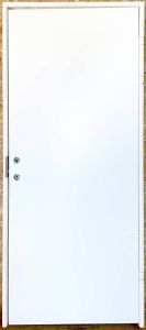 Indvendig dør med karm i stål