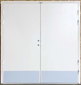 Dobbelt indvendig dør med karm