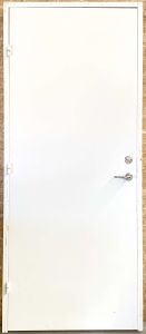 Massiv indvendig dør med karm