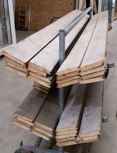 Gamle gulvbrædder 27 x 16 x 3000 mm