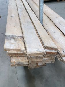 Gamle gulvbrædder 2,7 x 12,5 x 3200 mm