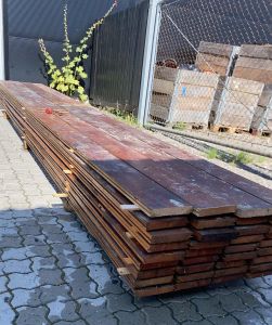 Gamle gulvbrædder 27 x 16,5 x 5000 mm