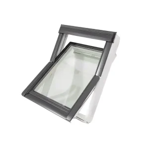 VELUX GGU 0068 MK08 78x140 3-lags lavenergi rude. vippevindue, hvid polyuretan
